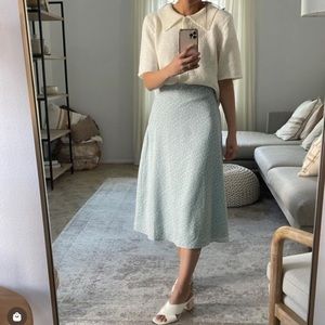 Floral Midi Skirt NWOT